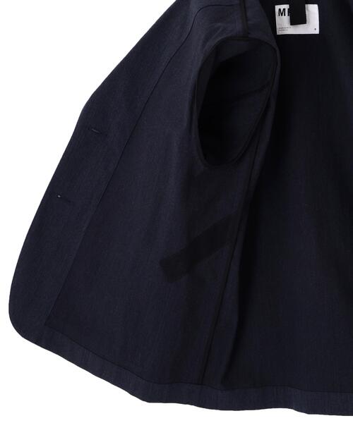 MHL.(エムエイチエル)の「WOOL COTTON TWILL(テーラードジャケット・レディース・ネイビー/グレー・2/1)」の15枚目の写真