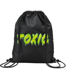 NOBOUND（ノーバウンド） ナップサック メルティングTOXIC ロゴ プリント リュック メンズ レディース ユニセックス ストリート