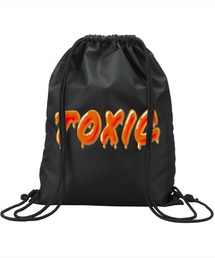 NOBOUND(ノーバウンド) ナップサック メルティングTOXIC ロゴ プリント リュック メンズ レディース ユニセックス ストリート