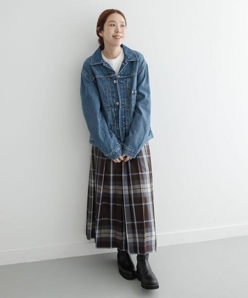 Levi’s MADE＆CRAFTED（リーバイスメードアンドクラフテッド）の「Levi’s　TYPE1 TRUCKER（デニムジャケット・レディース・インディゴブルー・SMALL）」の5枚目の写真