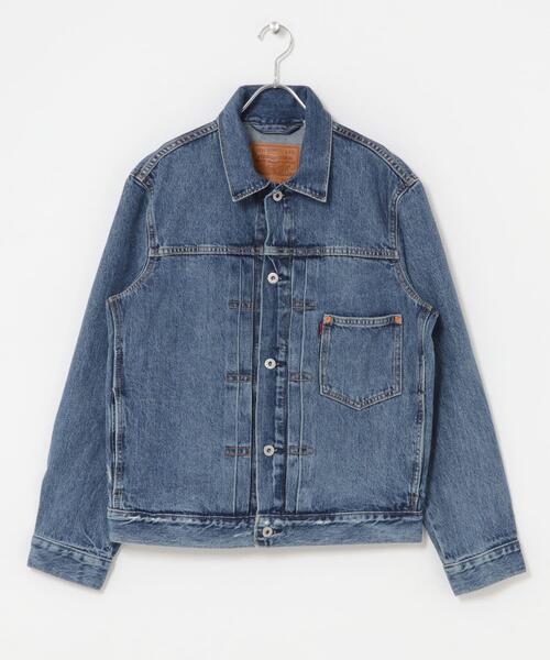 Levi’s MADE＆CRAFTED（リーバイスメードアンドクラフテッド）の「Levi’s　TYPE1 TRUCKER（デニムジャケット・レディース・インディゴブルー・SMALL）」の6枚目の写真