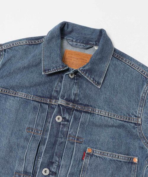 Levi’s MADE＆CRAFTED（リーバイスメードアンドクラフテッド）の「Levi’s　TYPE1 TRUCKER（デニムジャケット・レディース・インディゴブルー・SMALL）」の7枚目の写真