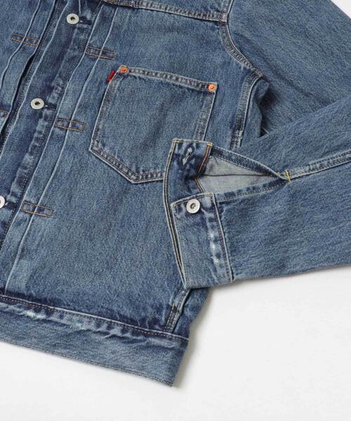 Levi’s MADE＆CRAFTED（リーバイスメードアンドクラフテッド）の「Levi’s　TYPE1 TRUCKER（デニムジャケット・レディース・インディゴブルー・SMALL）」の8枚目の写真