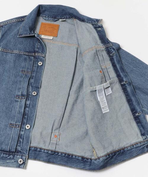 Levi’s MADE＆CRAFTED（リーバイスメードアンドクラフテッド）の「Levi’s　TYPE1 TRUCKER（デニムジャケット・レディース・インディゴブルー・SMALL）」の9枚目の写真