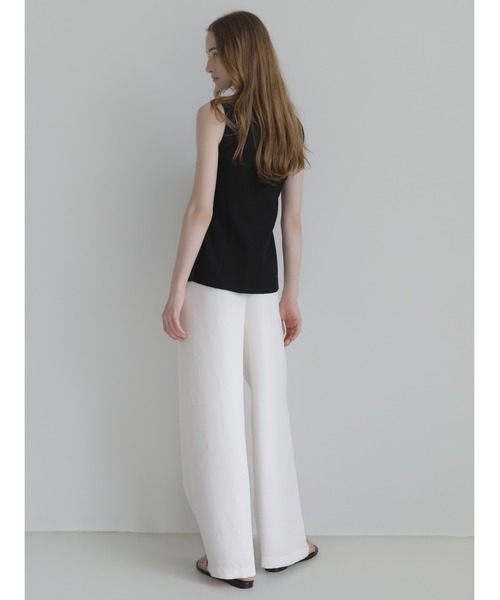celon(セロン)の「minimal button vest(その他トップス・レディース・ブラック/ホワイト・FREE)」の4枚目の写真
