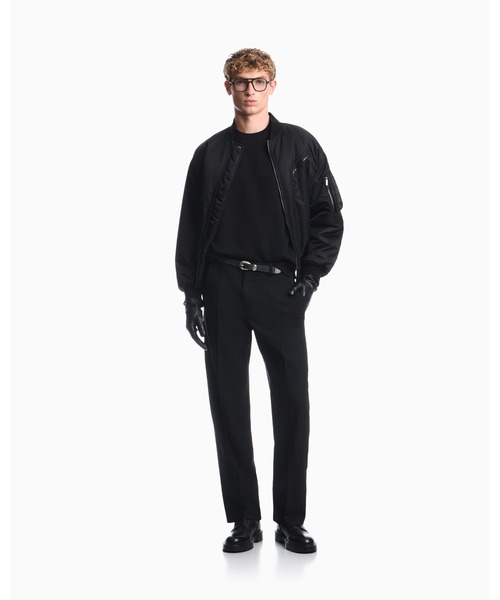 EMPORIO ARMANI(エンポリオアルマーニ)の「【エンポリオ アルマーニ】コットンダイアゴナルフリース スウェットシャツ(スウェット・メンズ・ブラック・SMALL/MEDIUM/LARGE/X-SMALL/X-LARGE)」の5枚目の写真