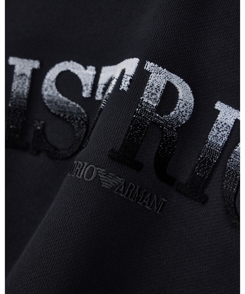EMPORIO ARMANI(エンポリオアルマーニ)の「【エンポリオ アルマーニ】コットンダイアゴナルフリース スウェットシャツ(スウェット・メンズ・ブラック・SMALL/MEDIUM/LARGE/X-SMALL/X-LARGE)」の8枚目の写真