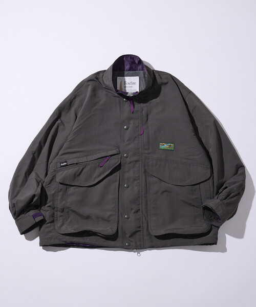 Foxfire(フォックスファイヤー)の「Foxfire/フォックスファイヤー 別注 New Destination JKT/ニュー ディストネーションジャケット(ブルゾン・メンズ・チャコールグレー/オレンジ/ナチュラル/ブルー系その他・MEDIUM/LARGE)」の2枚目の写真