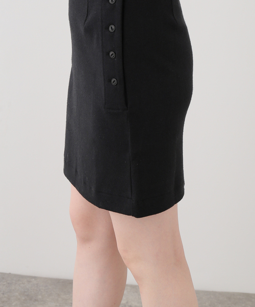 EDIT. FOR LULU(エディットフォールル)の「【NOHRA /ノーラ】Cotton silk mini skirt(スカート・レディース・ブラック・FREE)」の8枚目の写真
