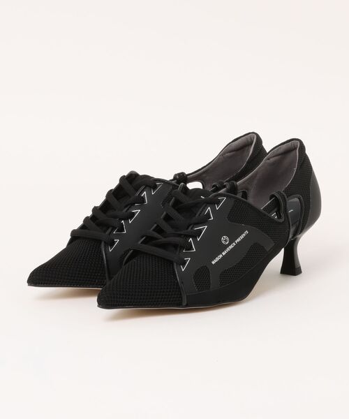 Scrap Book(スクラップブック)の「【MAISON MAVERICK PRESENTS】sneaker heel(パンプス・レディース・ブラック/ベージュ・M/L/S)」の1枚目の写真