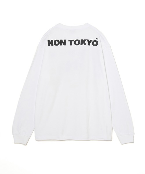NON TOKYO(ノントーキョー)の「PRINT L/S T-SHIRT(MOSAIC BEAR)(Tシャツ/カットソー・レディース・グリーン/ホワイト/ブラック・2/1)」の7枚目の写真