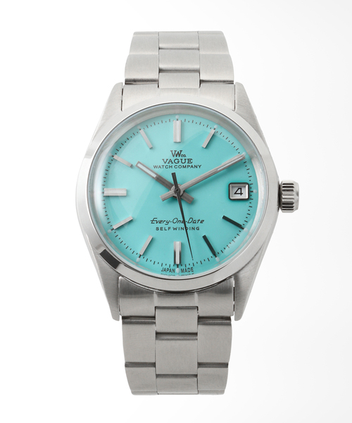 VAGUE WATCH CO.(ヴォーグウォッチカンパニー)の「VAGUE WATCH CO. Every-One Blue with HIGHSNOBIETY(アナログ腕時計・レディース・シルバー・FREE)」の9枚目の写真