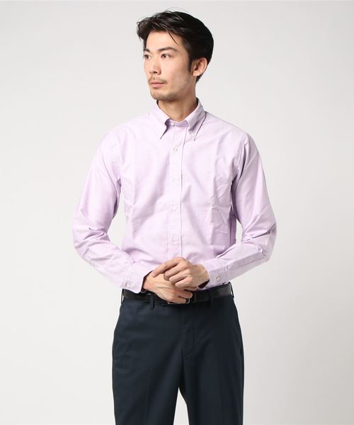 BROOKS BROTHERS（ブルックスブラザーズ）の「スーピマコットン オックスフォード ポロボタンダウン ドレスシャツ Milano Fit 【ZOZOTOWN限定展開 OUTLET】（シャツ/ブラウス・メンズ・PINK/Purple/パープル/ピンク・14 1/2-31/16-32/15-32/15 1/2-32/15-33/14 1/2-32/15-34/15 1/2-34/16-34）」の17枚目の写真