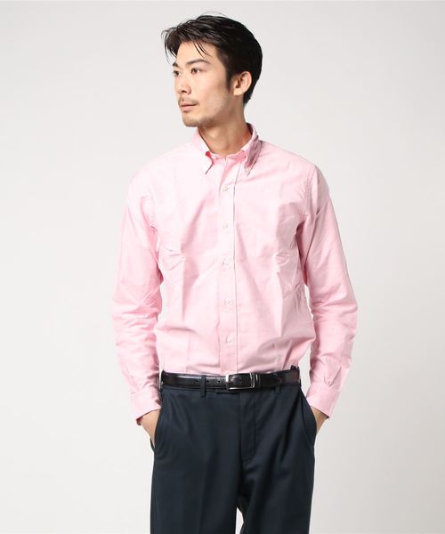 BROOKS BROTHERS（ブルックスブラザーズ）の「スーピマコットン オックスフォード ポロボタンダウン ドレスシャツ Milano Fit 【ZOZOTOWN限定展開 OUTLET】（シャツ/ブラウス・メンズ・PINK/Purple/パープル/ピンク・14 1/2-31/16-32/15-32/15 1/2-32/15-33/14 1/2-32/15-34/15 1/2-34/16-34）」の16枚目の写真