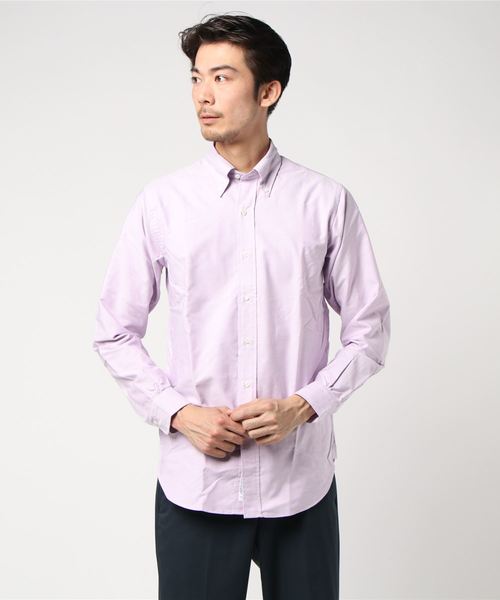 BROOKS BROTHERS（ブルックスブラザーズ）の「スーピマコットン オックスフォード ポロボタンダウン ドレスシャツ Milano Fit 【ZOZOTOWN限定展開 OUTLET】（シャツ/ブラウス・メンズ・PINK/Purple/パープル/ピンク・14 1/2-31/16-32/15-32/15 1/2-32/15-33/14 1/2-32/15-34/15 1/2-34/16-34）」の15枚目の写真