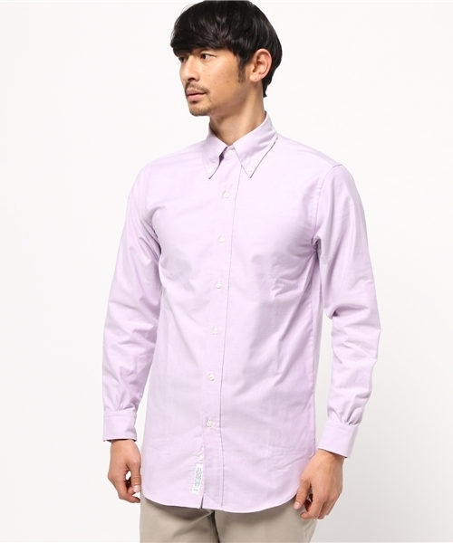 BROOKS BROTHERS（ブルックスブラザーズ）の「スーピマコットン オックスフォード ポロボタンダウン ドレスシャツ Milano Fit 【ZOZOTOWN限定展開 OUTLET】（シャツ/ブラウス・メンズ・PINK/Purple/パープル/ピンク・14 1/2-31/16-32/15-32/15 1/2-32/15-33/14 1/2-32/15-34/15 1/2-34/16-34）」の10枚目の写真