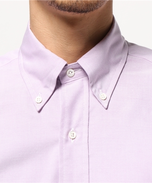 BROOKS BROTHERS（ブルックスブラザーズ）の「スーピマコットン オックスフォード ポロボタンダウン ドレスシャツ Milano Fit 【ZOZOTOWN限定展開 OUTLET】（シャツ/ブラウス・メンズ・PINK/Purple/パープル/ピンク・14 1/2-31/16-32/15-32/15 1/2-32/15-33/14 1/2-32/15-34/15 1/2-34/16-34）」の11枚目の写真