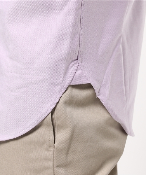 BROOKS BROTHERS（ブルックスブラザーズ）の「スーピマコットン オックスフォード ポロボタンダウン ドレスシャツ Milano Fit 【ZOZOTOWN限定展開 OUTLET】（シャツ/ブラウス・メンズ・PINK/Purple/パープル/ピンク・14 1/2-31/16-32/15-32/15 1/2-32/15-33/14 1/2-32/15-34/15 1/2-34/16-34）」の5枚目の写真