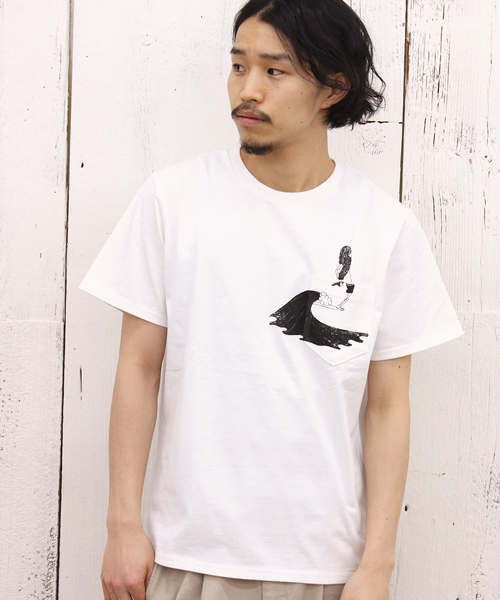 Lightning Bolt ライトニングボルト の Lightning Bolt Matthew Allen ポケｔｅｅ Mr Bolt Surfing Tシャツ カットソー Wear