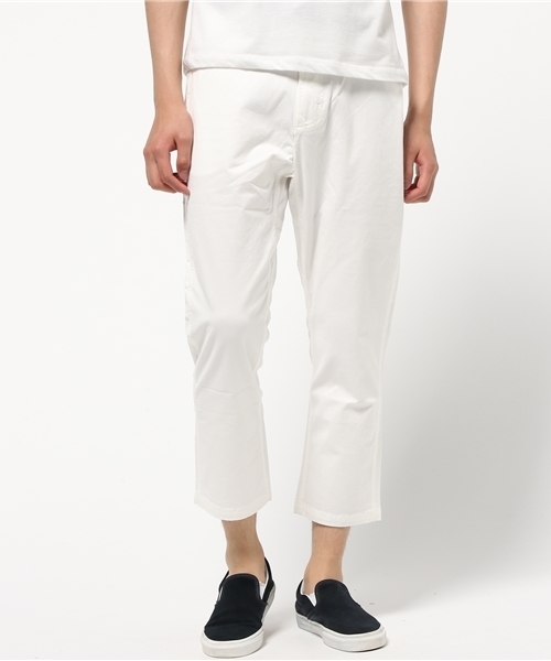 SHIPS(シップス)の「GRAMiCCi(グラミチ): ナロー クロップド パンツ(その他パンツ・メンズ・カーキ/オリーブ/ネイビー/ホワイト・MEDIUM/LARGE/SMALL)」の2枚目の写真