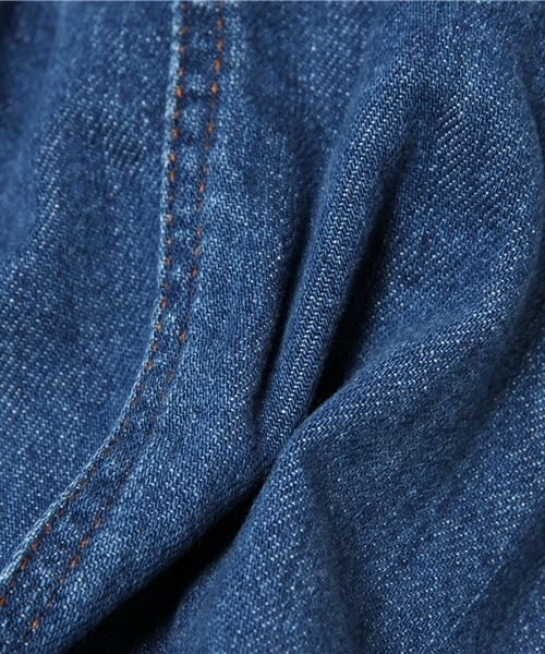 SLY（スライ）の「AMES JW S/PT-B（デニムパンツ・レディース・ブルー・1/0/2）」の4枚目の写真