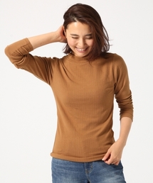 GLOBAL WORK | リブハイネックプルオーバー長袖/725125(Tシャツ/カットソー)