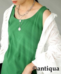 antiqua | コットンタンクトップ(タンクトップ)