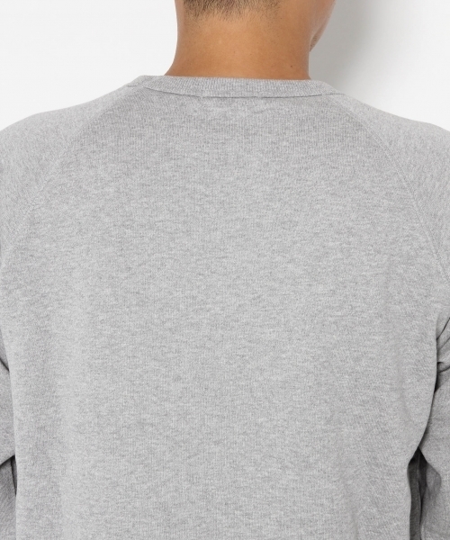 GLOBAL WORK（グローバルワーク）の「ウラケポケット長袖ＴＥＥ/728397（スウェット・メンズ・ブラック/グレー/ホワイト/ダークブラウン/ネイビー/その他・SMALL/MEDIUM/X-LARGE/LARGE）」の13枚目の写真