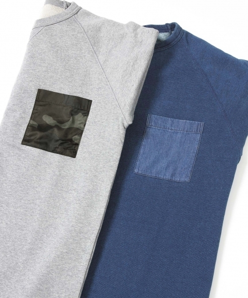 GLOBAL WORK（グローバルワーク）の「ウラケポケット長袖ＴＥＥ/728397（スウェット・メンズ・ブラック/グレー/ホワイト/ダークブラウン/ネイビー/その他・SMALL/MEDIUM/X-LARGE/LARGE）」の15枚目の写真