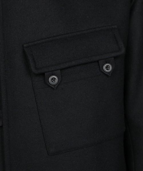 EN ROUTE（アンルート）の「ENR メルトンスタンドカラーブルゾン◆（その他アウター・メンズ・ブラック・2/1/3）」の10枚目の写真