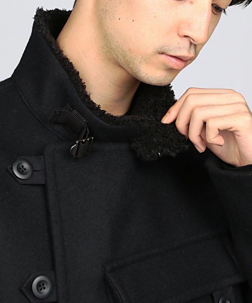 EN ROUTE（アンルート）の「ENR メルトンスタンドカラーブルゾン◆（その他アウター・メンズ・ブラック・2/1/3）」の11枚目の写真