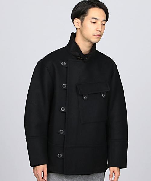 EN ROUTE（アンルート）の「ENR メルトンスタンドカラーブルゾン◆（その他アウター・メンズ・ブラック・2/1/3）」の13枚目の写真