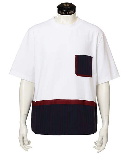 GUILD PRIME（ギルドプライム）の「【CULLNI】MENS 別注カットソー（Tシャツ/カットソー・メンズ・ホワイト・1/2）」の2枚目の写真
