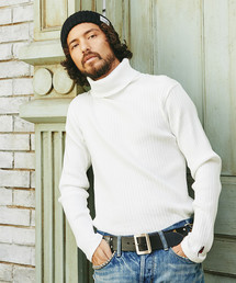 HYSTERIC GLAMOUR | EVIL WOMAN刺繍 タートルネックT-SH(Tシャツ/カットソー)