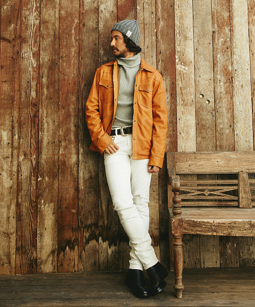 HYSTERIC GLAMOUR（ヒステリックグラマー）の「EVIL WOMAN刺繍 タートルネックTシャツ（Tシャツ/カットソー・メンズ・ブラック/ホワイト/トップグレー・SMALL/LARGE/MEDIUM）」の8枚目の写真