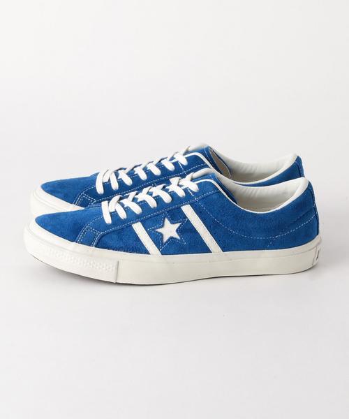 CONVERSE（コンバース）の「[コンバース] BC CONVERSE STAR&BARS SUEDE / スター&バーズ スニーカー ◆（スニーカー・メンズ・ベージュ/コバルトブルー・26cm/26.5cm/27.5cm/27cm/28cm）」の3枚目の写真