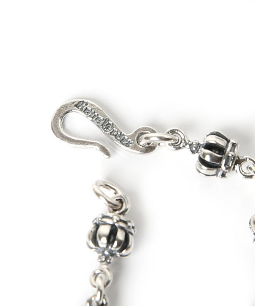 ROYAL ORDER（ロイヤルオーダー）の「TINY ROYAL CROWN BRACELET（ネックレス・メンズ・シルバー・US-7/US-6/US-6h）」の4枚目の写真