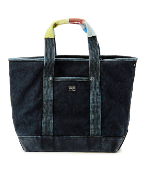 PORTER（ポーター）の「PORTER×fennica×B印 YOSHIDA / 別注 ラグハンドル トートバッグ（M）（トートバッグ・メンズ・ホワイト/ブラック/ネイビー/カーキ・ONE SIZE）」の3枚目の写真