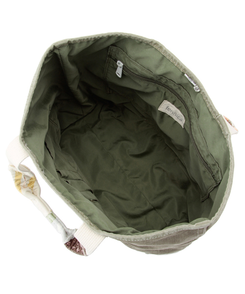 PORTER（ポーター）の「PORTER×fennica×B印 YOSHIDA / 別注 ラグハンドル トートバッグ（M）（トートバッグ・メンズ・ホワイト/ブラック/ネイビー/カーキ・ONE SIZE）」の6枚目の写真