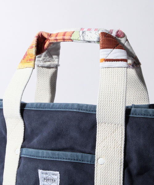 PORTER（ポーター）の「PORTER×fennica×B印 YOSHIDA / 別注 ラグハンドル トートバッグ（M）（トートバッグ・メンズ・ホワイト/ブラック/ネイビー/カーキ・ONE SIZE）」の22枚目の写真