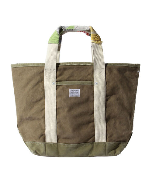 PORTER（ポーター）の「PORTER×fennica×B印 YOSHIDA / 別注 ラグハンドル トートバッグ（M）（トートバッグ・メンズ・ホワイト/ブラック/ネイビー/カーキ・ONE SIZE）」の18枚目の写真