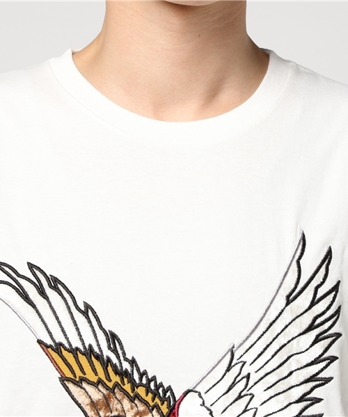 ALDIES（アールディーズ）の「Eagle T / イーグルT（Tシャツ/カットソー・メンズ・ブラック/ライトブルー/ホワイト/バーガンディー・SMALL/LARGE/MEDIUM/X-LARGE/X-SMALL）」の10枚目の写真