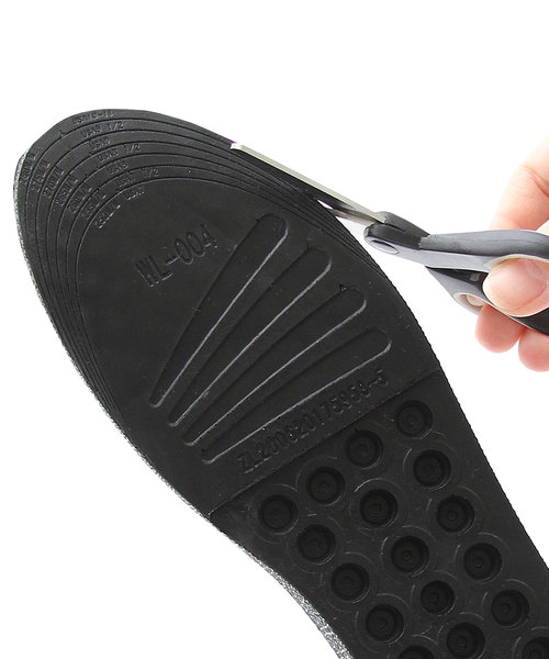 glabella（グラベラ）の「シークレットインソール / ウレタン エアー インソール / 盛れるインソール（シューケア用品・メンズ・ブラック・FREE）」の7枚目の写真