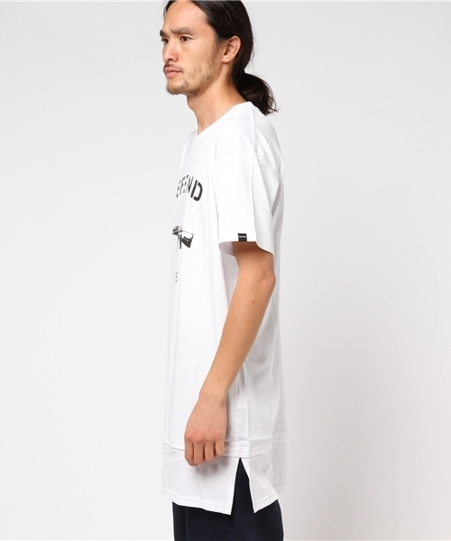 DEFEND PARIS(ディフェンド パリス)の「DEFEND PARIS(ディフェンド パリス)PARIS TEE LONG(Tシャツ/カットソー・メンズ・ブラック/ホワイト・SMALL/LARGE/MEDIUM)」の3枚目の写真