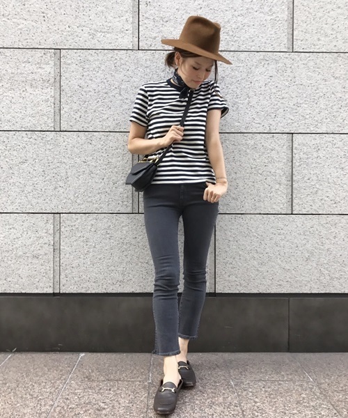 Deuxieme Classe（ドゥーズィエムクラス）の「RE/DONE BORDER Tシャツ