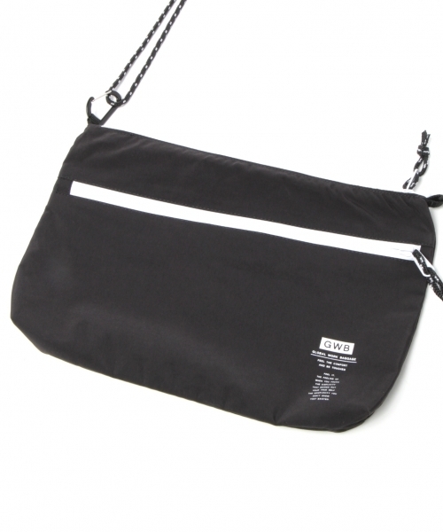 GLOBAL WORK(グローバルワーク)の「ナイロン2WAYサコッシュ/766069(ショルダーバッグ・メンズ・ホワイト/ブラック/ネイビー/イエロー/オレンジ/カーキ・FREE)」の9枚目の写真