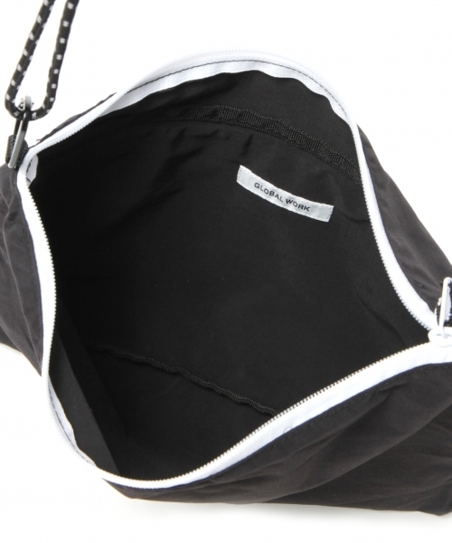 GLOBAL WORK(グローバルワーク)の「ナイロン2WAYサコッシュ/766069(ショルダーバッグ・メンズ・ホワイト/ブラック/ネイビー/イエロー/オレンジ/カーキ・FREE)」の14枚目の写真