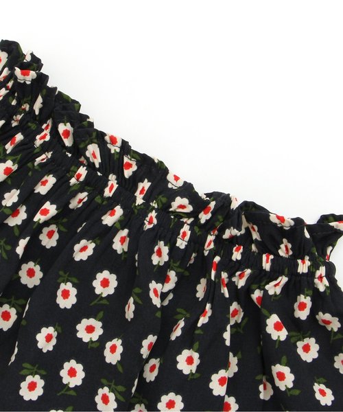 apres les cours(アプレレクール)の「ベアトップ×裾スカラップTシャツ(Tシャツ/カットソー・キッズ・グレー/レッド/イエロー・100/110/120/130/140/80/90)」の15枚目の写真