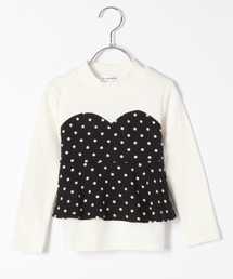 GLOBAL WORK | 【キッズ】アソートビスチェレイヤー長袖/772297(Tシャツ/カットソー)