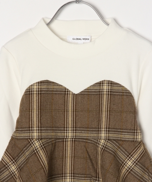 GLOBAL WORK（グローバルワーク）の「【キッズ】アソートビスチェレイヤー長袖/772297（Tシャツ/カットソー・キッズ・グレー/ブラウン/ブラック・LARGE/MEDIUM/SMALL/X-LARGE/XX-LARGE）」の8枚目の写真